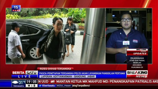 Breaking News: Rizieq Shihab Jadi Tersangka Penodaan Pancasila # 5