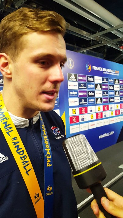 Kentin Mahé " C'est fabuleux, unique en son genre ! Une fierté de jouer devant nos familles."