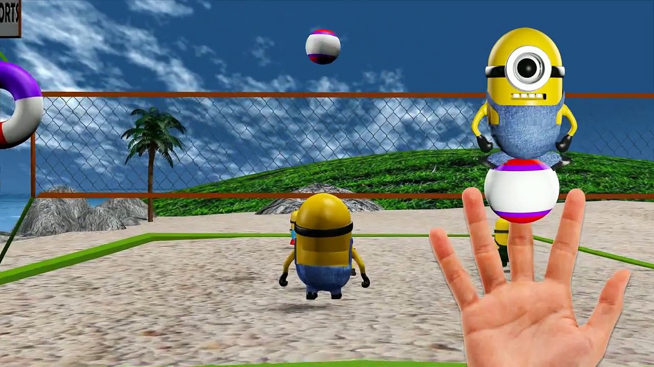 Minions Cartoons 3D Finger Family Children Nursery Rhymes | Minions Cartoon Finger Family Rhymes
