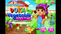 Dora the Explorer Vegetable Planting w/Baby Dora games for kids