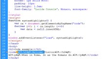 How to Program Code Syntax Highlighter Using JavaScript