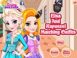 Новые платья и макияж для Эльзы и Рапунцель! Видео игра для девочек!