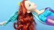 Frozen Elsa Hair Salon Color Changing Hair Brave Merida in Ariel Mermaid Hair Salon DisneyCarToys