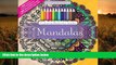 Audiobook  Mandalas Adult Coloring Book Set With 24 Colored Pencils And Pencil Sharpener Included: