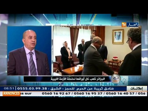 ضيف قهوة وجورنان اسماعيل دبش الجزائر تلعب كلّ أوراقها لحلحلة الأزمة الليبية