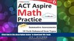 [PDF]  ACT Aspire Test Prep: 6th Grade Math Practice Workbook and Full-length Online Assessments: