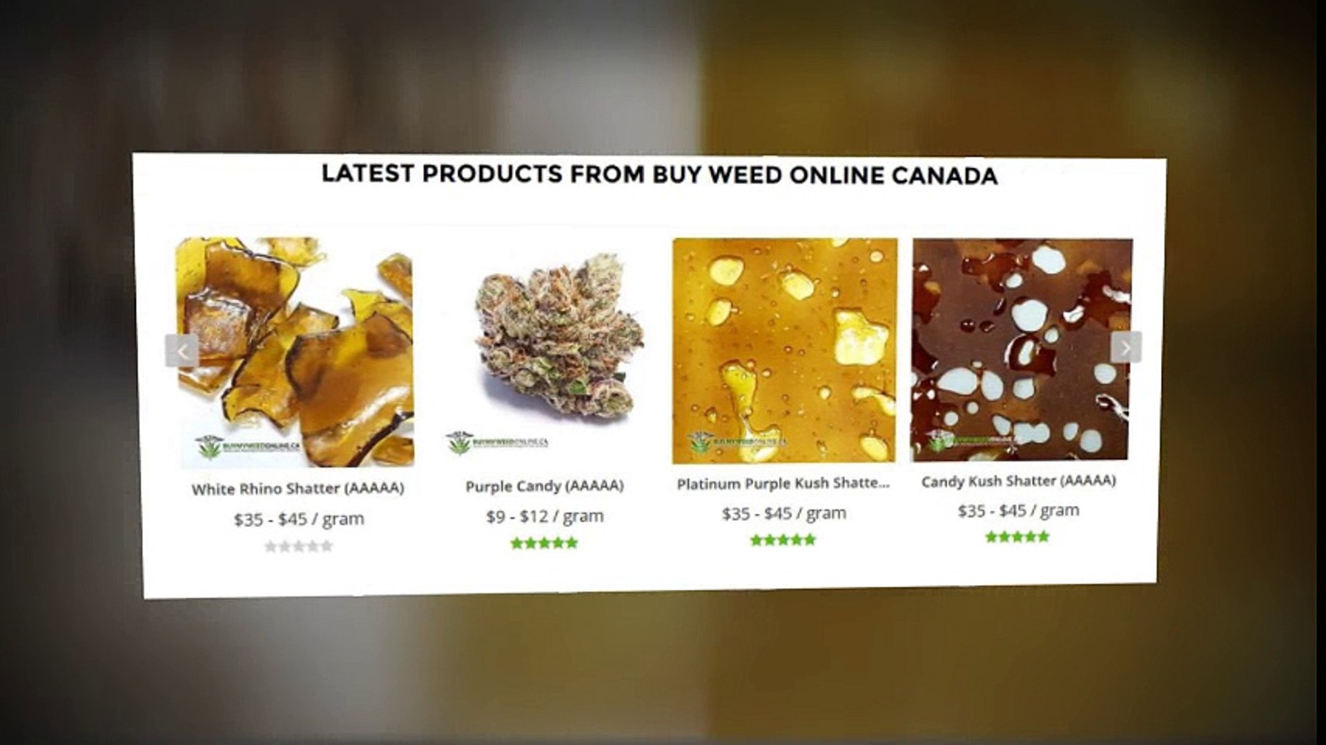 marijuana online Canada