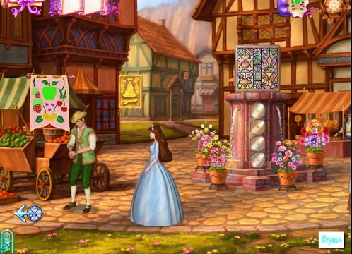 Барби на русском языке ИГРА Принцесса и Нищенка Прохождение new года Серия 16