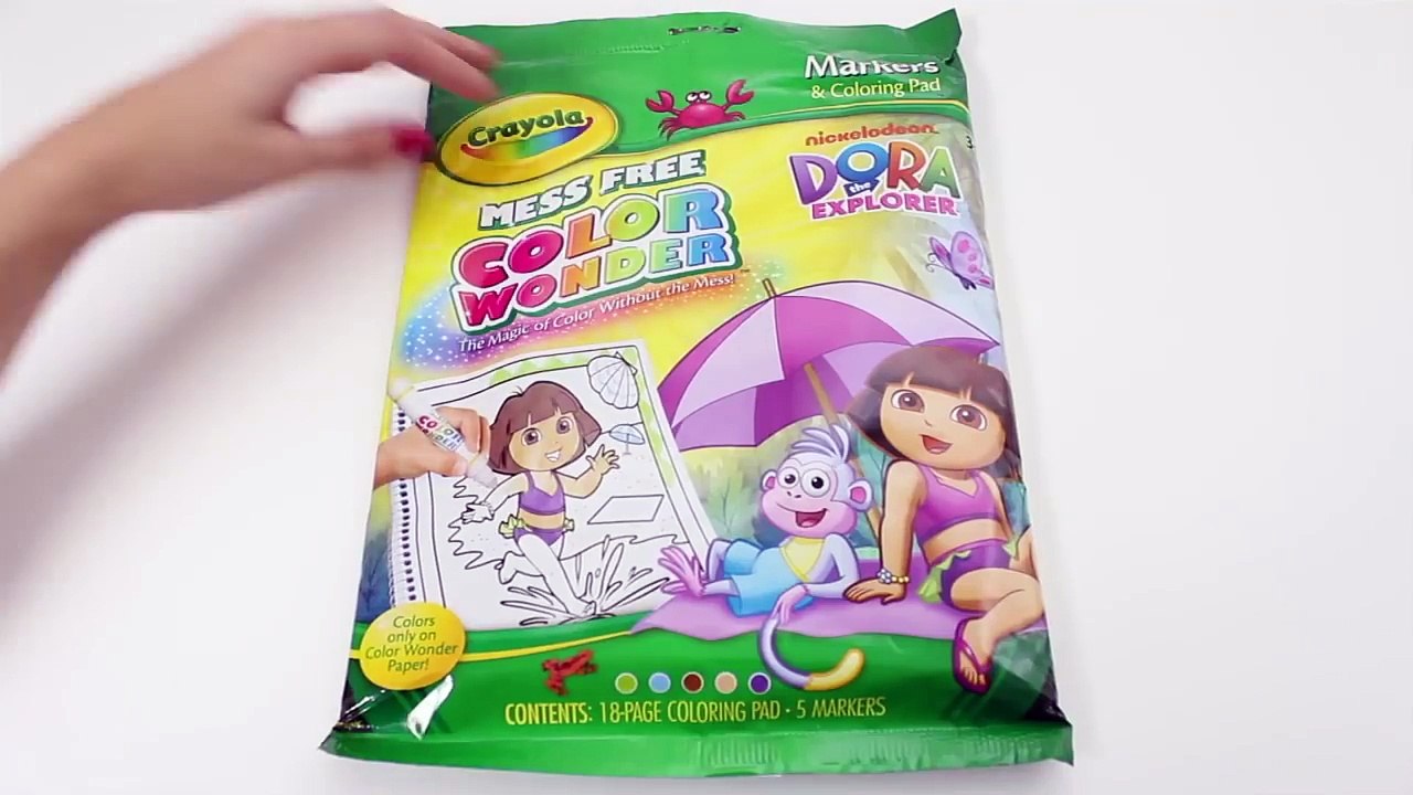 Dora The Explorer Crayola Color Wonder Magic Pen - Dora a Aventureira - Dora La Exploradora