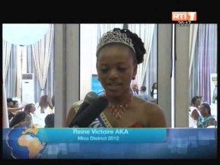 Humanitaire: Miss District fait des dons au village SOS d'Aboisso et à l'orphelinat de Grand Bassam