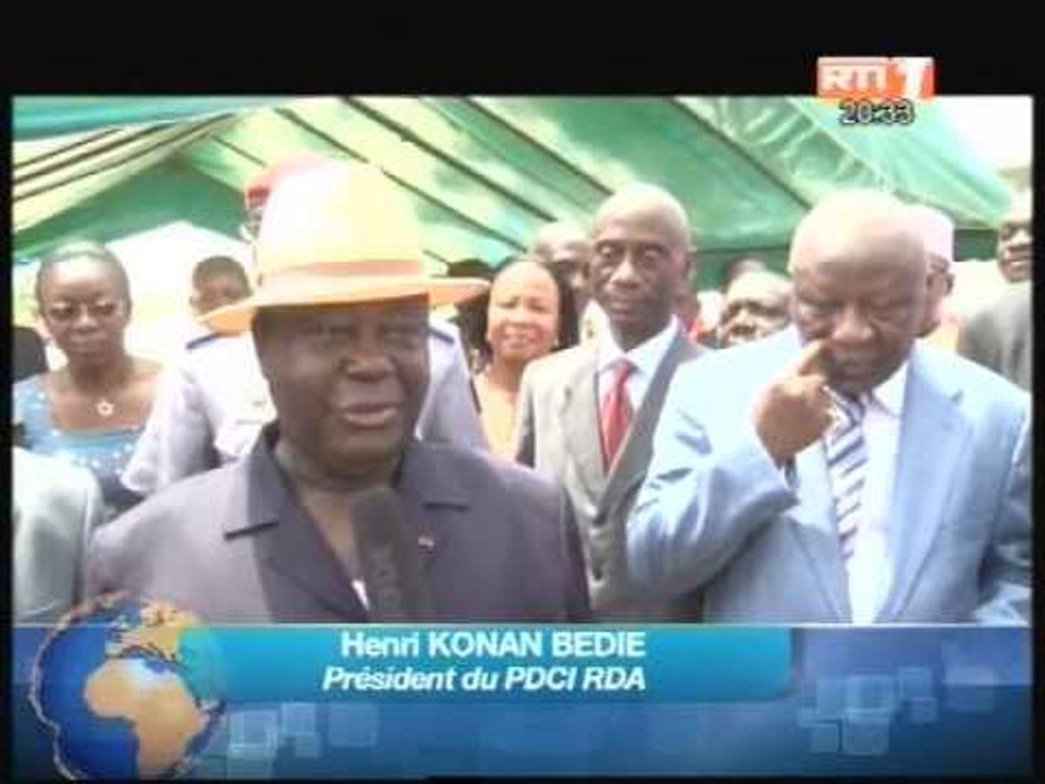 Daoukro: Le Président Henri Konan Bédie a inaug...