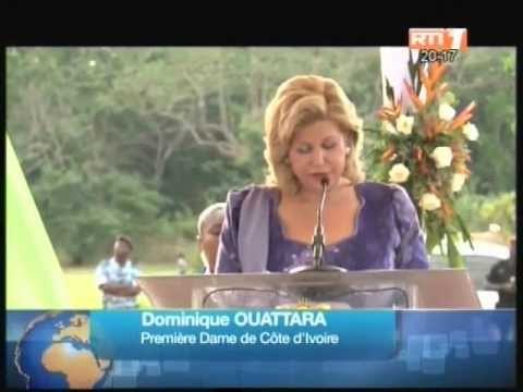 Yamoussoukro: Dominique O. mène des actions avec les épouses de chefs d'Etat ouest africains
