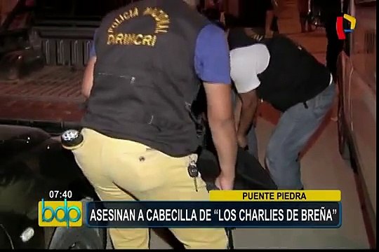 Puente Piedra: asesinan a cabecilla de ‘Los Charlies de Breña’