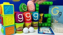 The Letter G with ABC Surprise Eggs - G is for Green Arrow Goofy Gru Gus