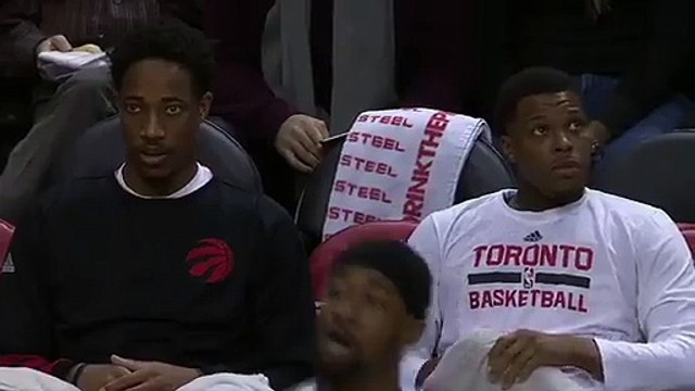ILoveNBA : Kyle Lowry Knows How to Cheer Up DeMar DeRozan - January 29, 2017