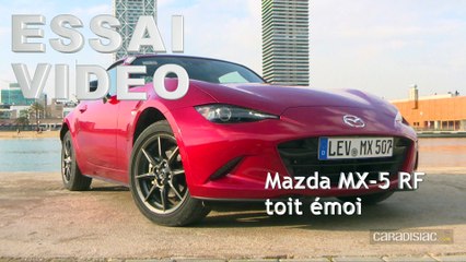 Essai Mazda MX-5 RF (2017)