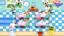Hippo Peppa Cafe Shop Part 3 | Peppa Kids Mini Games | Peppa Android Games
