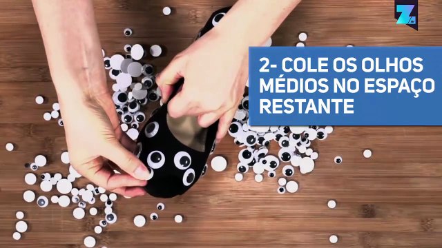 DIY Faça vc Mesmo um Sapatos de olhinhos