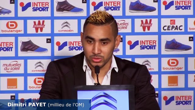 Les premiers mots de Payet à l'OM
