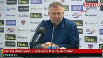 Mersin İdman Yurdu - Sivasspor maçının ardından | HD Video
