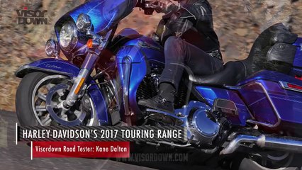 Harley-Davidson's 2017 tourer range with the new Milwaukee-Eight engine