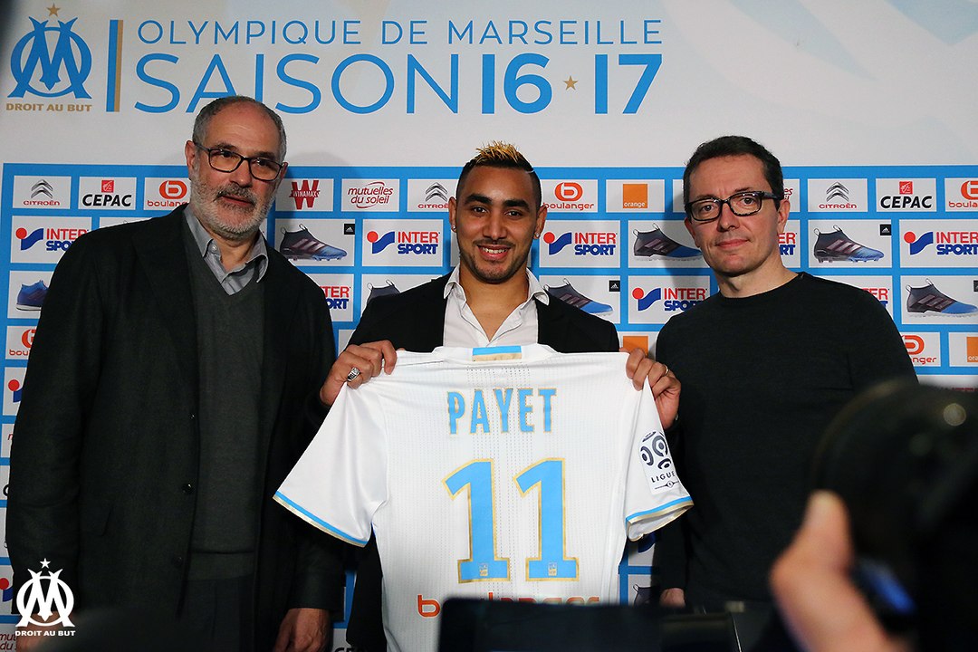 La conférence de presse de présentation de Dimitri Payet