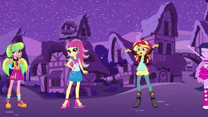 My Little Pony Transforms into Equestria Girls into Daydream forms - MLP Color Change Video For Kids