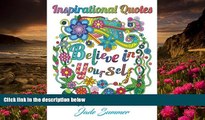 [Download]  Inspirational Quotes: An Adult Coloring Book with Motivational Sayings, Positive