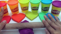 Играть Doh DIY Как сделать Радуга фруктового веселья и творческого для детей
