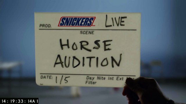 SNICKERS Horse Casting (Super Bowl 2017)