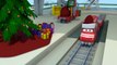 Troy le Train installe les Illuminations de Noël à Train Ville | Dessin animés pour enfants