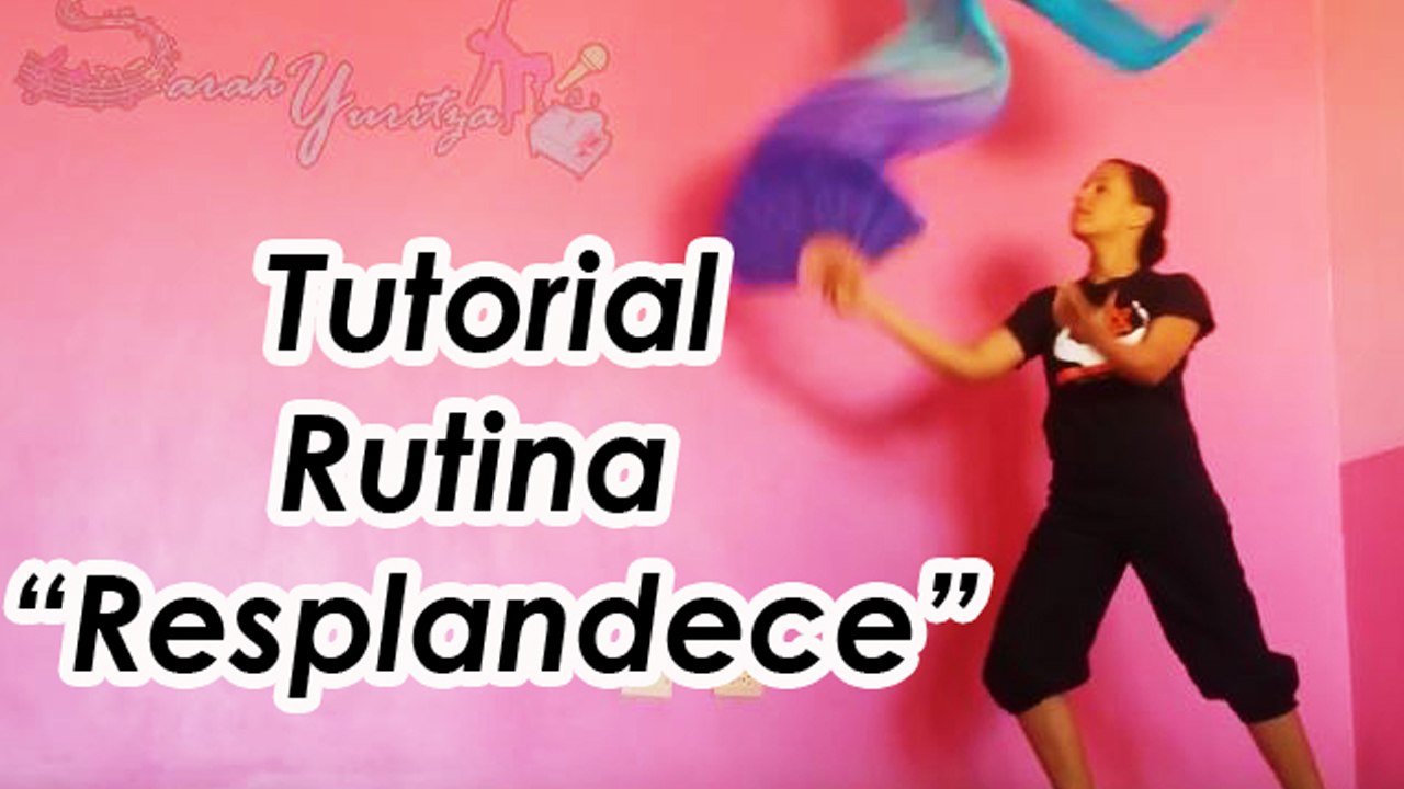 Tutorial de abanicos rutina "Resplandece" Danza Cristiana