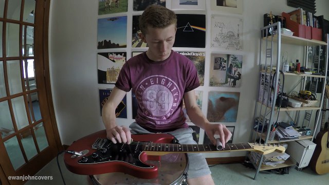 Pink Floyd - High Hopes - Slide Solo Cover (4K)