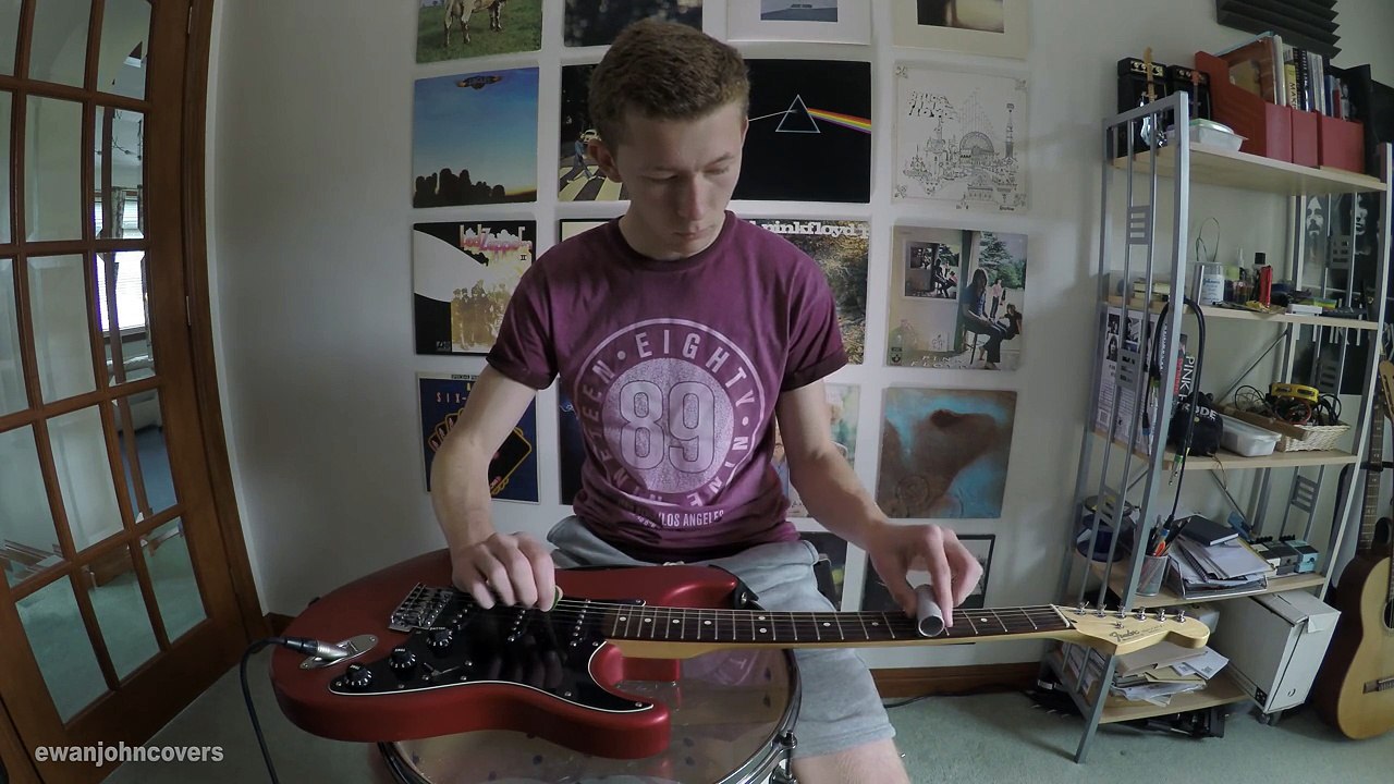 Pink Floyd - High Hopes - Slide Solo Cover (4K)