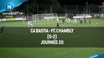 J20 : CA Bastia - FC Chambly (0-2), le résumé