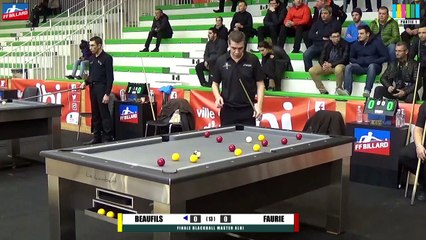 16_17 BBM FINALE ALBI PARTIE 1 BEAUFILS VS FAURIE