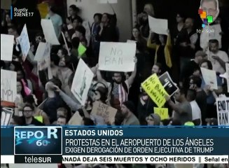Exigen en Los Angeles derogación de orden migratoria de Trump
