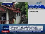 Saksi: Paghagupit ng bagyong Nona, pinaghahandaan ng ilang residente