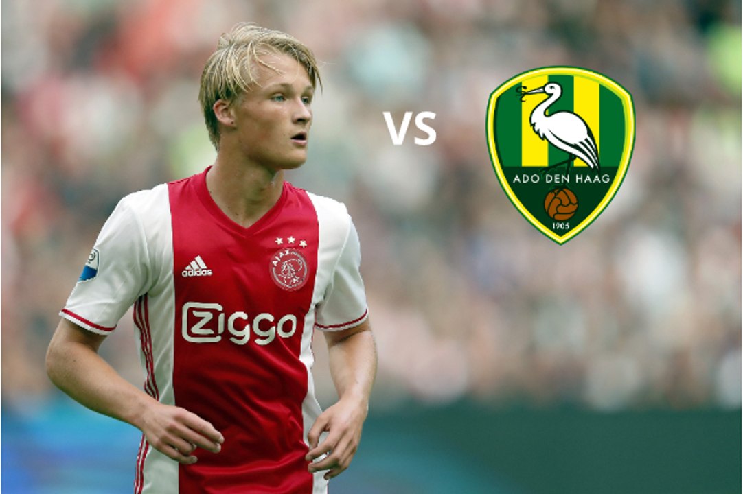 Kasper Dolberg vs ADO Den Haag 16/17 (H) [29.1.2017]