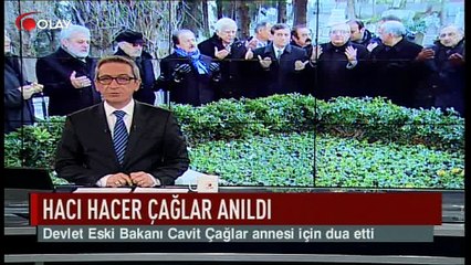 Hacı Hacer Çağlar kabri başında anıldı (Haber 30 01 2017)