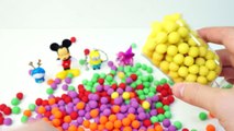 Balls and Cups Surprise Toys Learn Colours Rainbow Hello Kitty Peppa Pig Minions Mickey Mouse