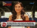 Alyssa Valdez, napiling Flag Bearer ng Pilipinas sa 2015 Sea Games sa Singapore