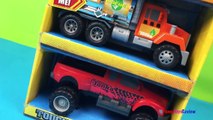 Tonka Toughest Minis Mighty Machines Monster Truck Bulldozer Fuel Tanker Truck toys for kids Y