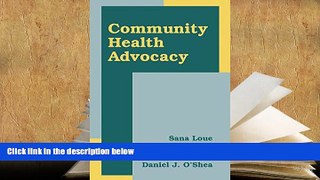 PDF [FREE] DOWNLOAD  Community Health Advocacy TRIAL EBOOK