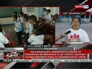 Mga magulang, nakikipagtulungan sa pamunuan ng Barangka Elem School