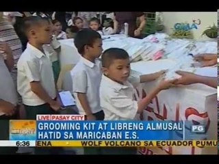 Serbisyong Totoo: Free grooming, breakfast for Pasay school kids | Unang Hirit
