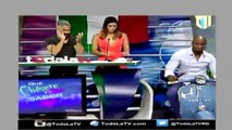 Luz Garcia, Dafne Guzman, Socrates Mckinney, Annier Barros Y Panky en un programa especial de Italia PT2-Que Chevere Es