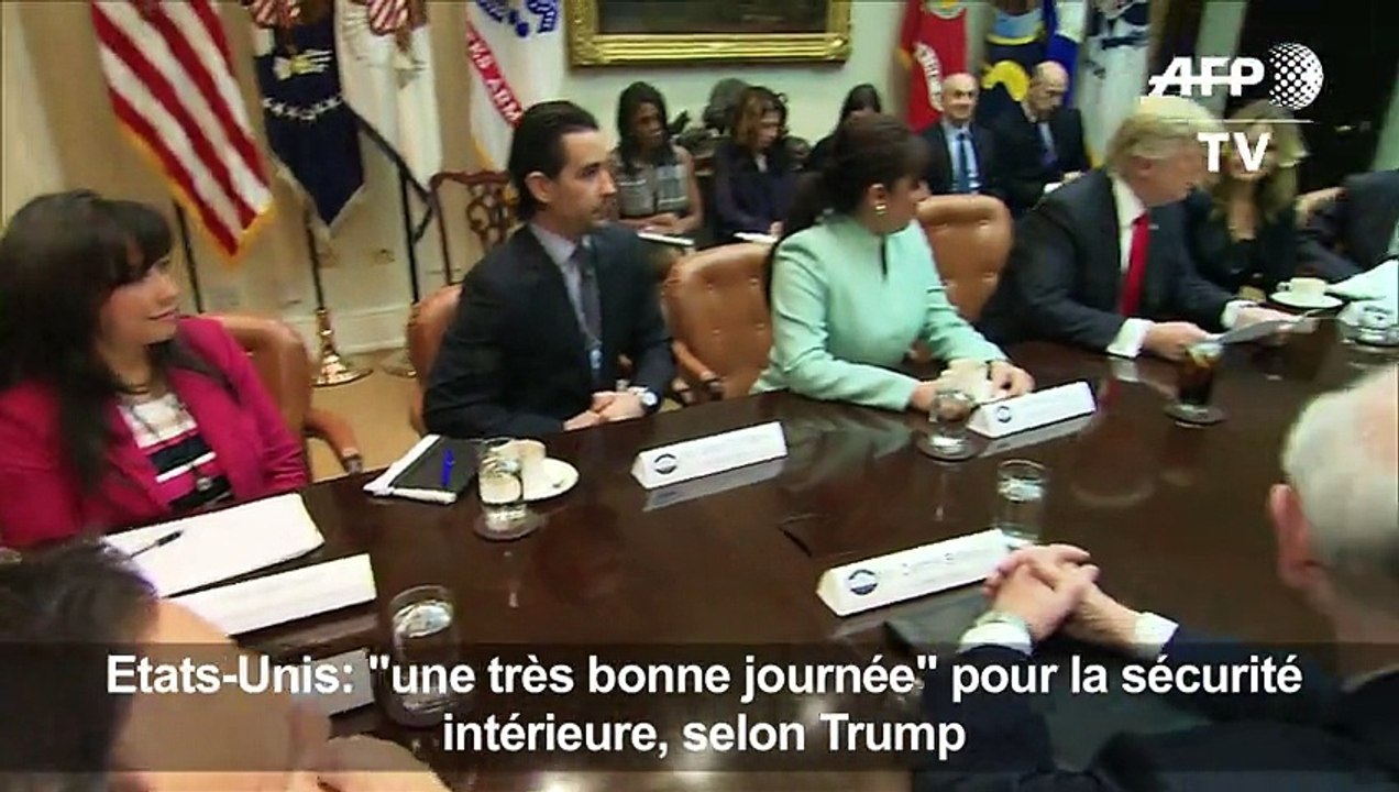 Etats-Unis: "Une très bonne journée" pour la sécurité intérieure