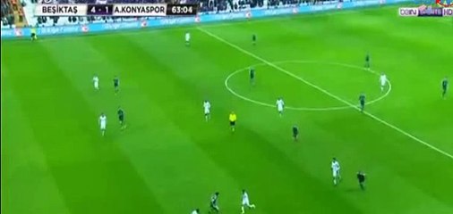 (Own goal) Tosic D GOAL HD - Besiktas	4-1	Konyaspor 30.01.2017