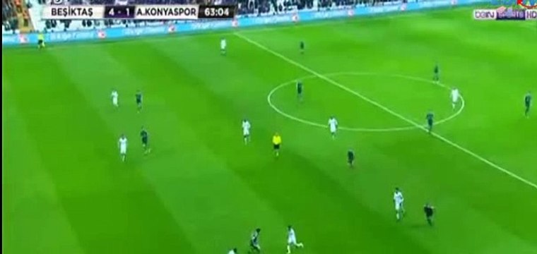 (Own goal) Tosic D GOAL HD - Besiktas	4-1	Konyaspor 30.01.2017
